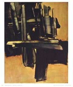 1972 After Pierre Soulages 'Peinture 16 Juillet (1961)' Expressionism France