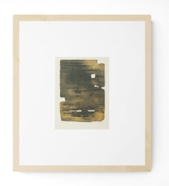 2018 Pierre Soulages 
Eau-forte XV 1961
 Offset Lithograph Framed