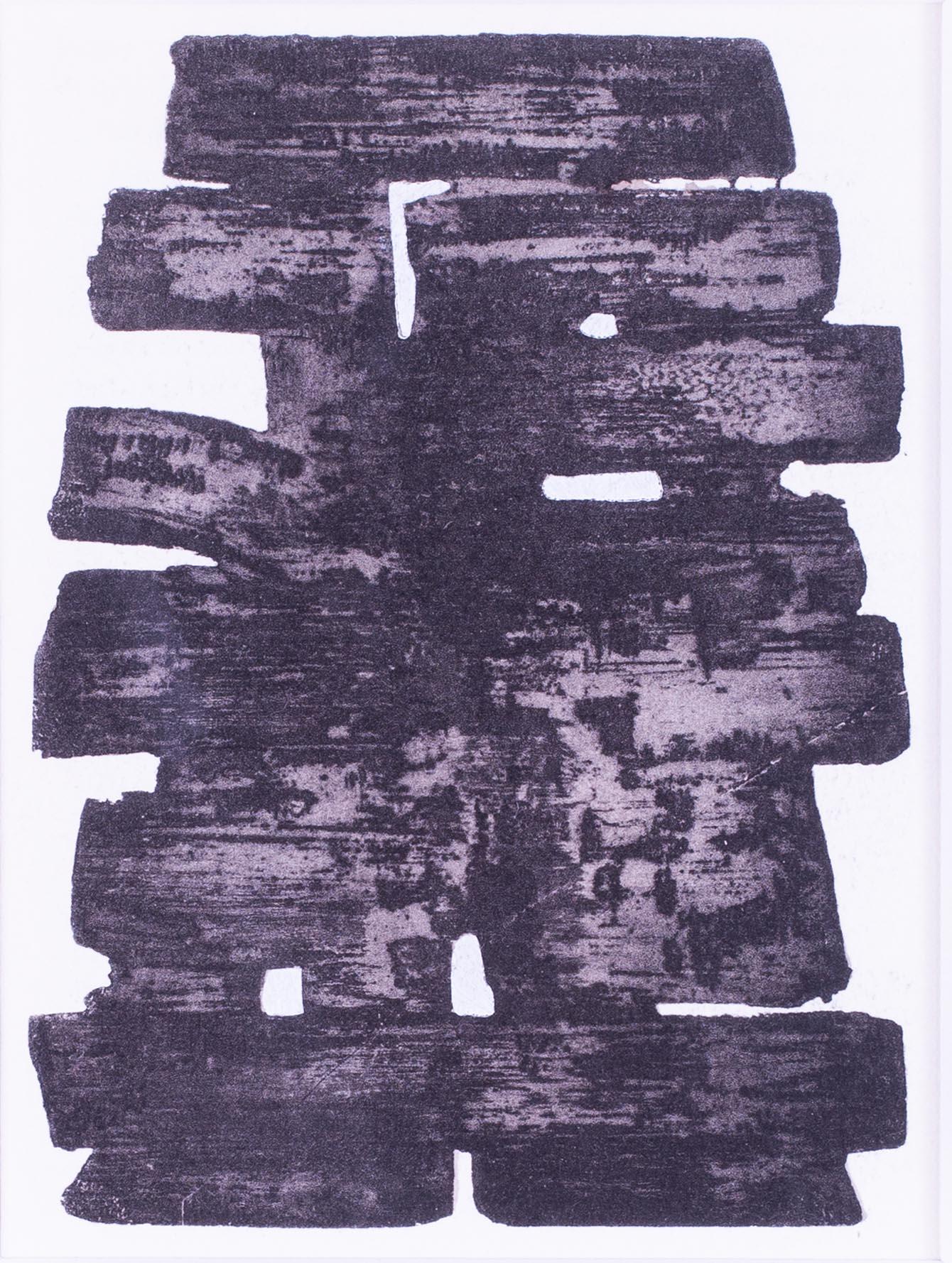 Early 20th Century French abstract lithograph by Pierre Soulages For Sale at 1stDibs pierre
