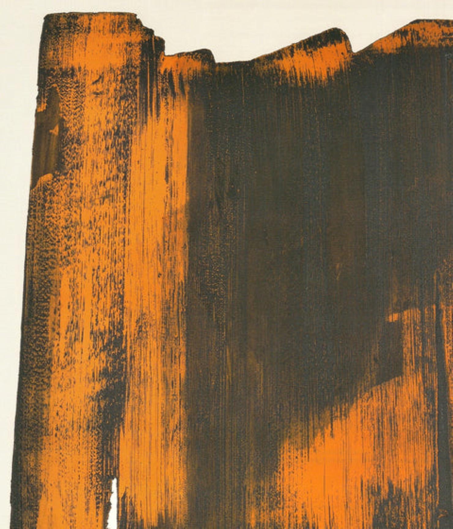 Eau Forte, Tinte von Pierre Soulages im Angebot 1