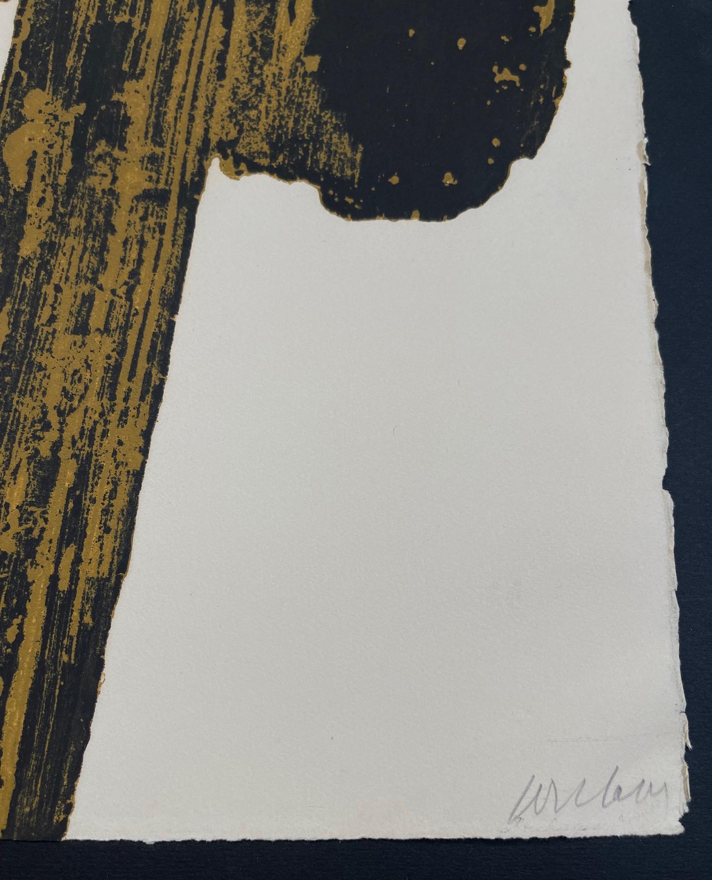 Eau Forte XVIII, 1962, Etching, Limited Edition of 100 by Pierre Soulages -BNF19 For Sale 1