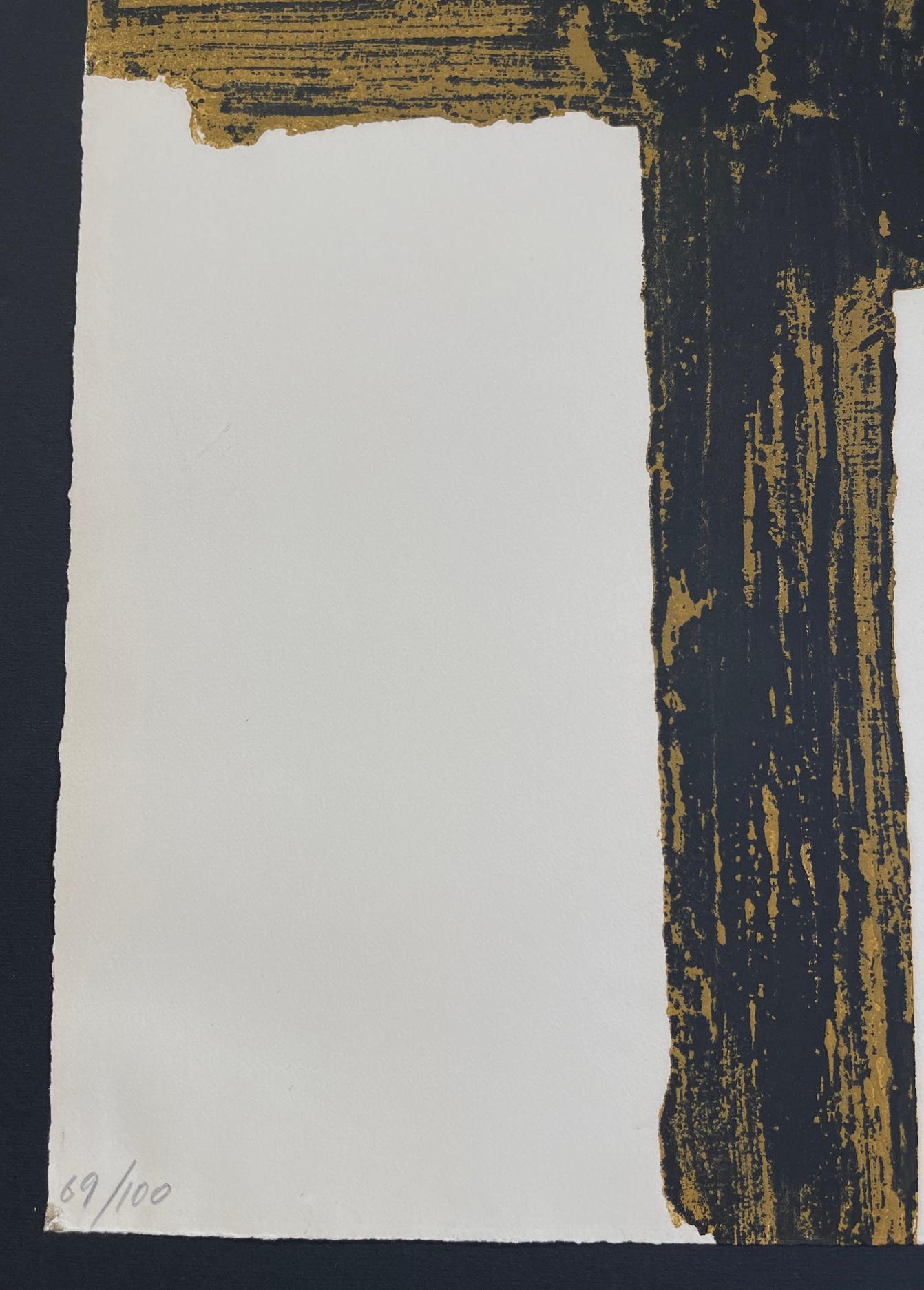 Eau Forte XVIII, 1962, Etching, Limited Edition of 100 by Pierre Soulages -BNF19 For Sale 2