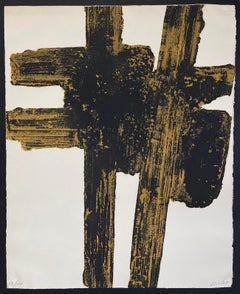 Eau Forte XVIII, 1962, Etching, Limited Edition of 100 by Pierre Soulages -BNF19