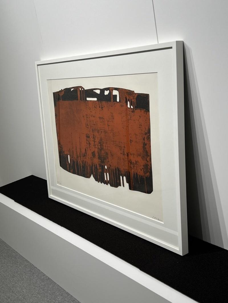 Eau Forte XXV, 1974, Etching, Limited Edition of 100 by Pierre Soulages -BNF27 For Sale 3