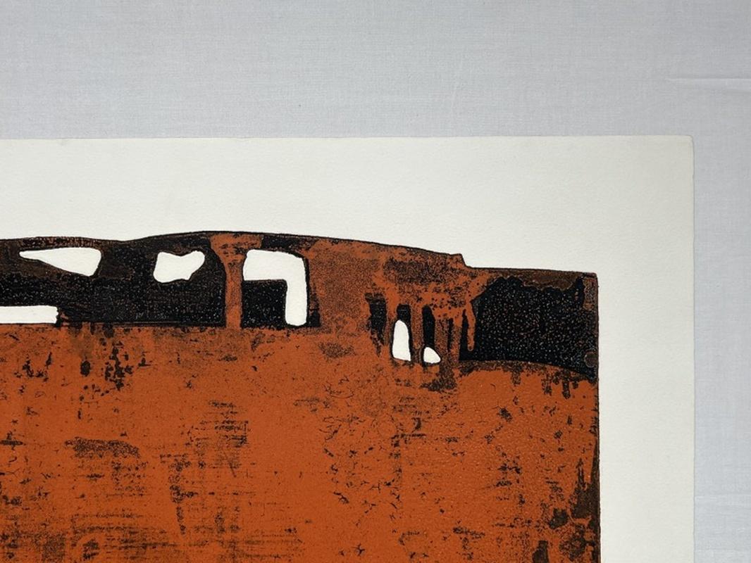 Eau Forte XXV, 1974, Etching, Limited Edition of 100 by Pierre Soulages -BNF27 For Sale 7