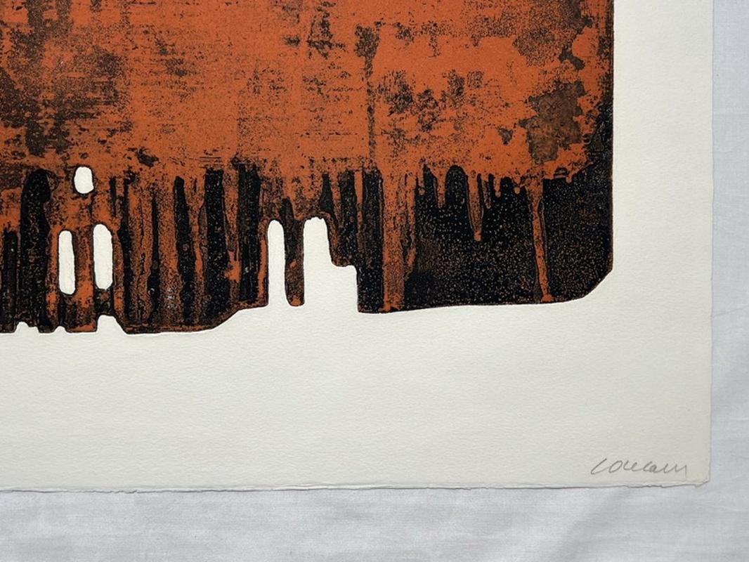 Eau Forte XXV, 1974, Etching, Limited Edition of 100 by Pierre Soulages -BNF27 For Sale 8