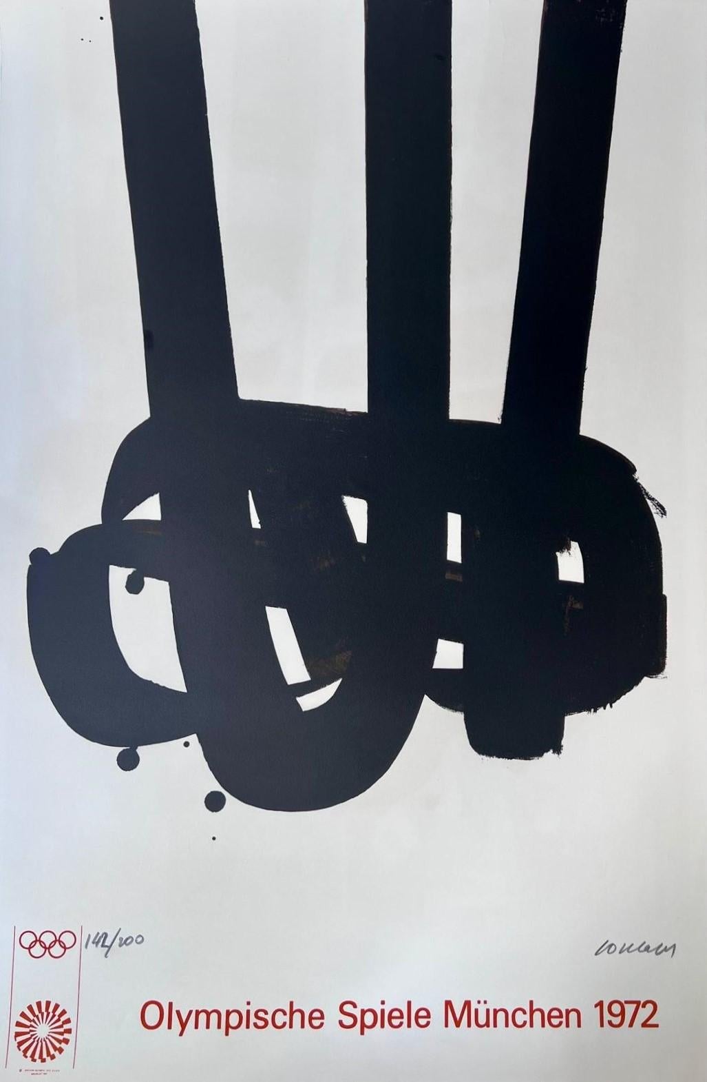 Pierre Soulages Abstract Print - Lithograph n°29