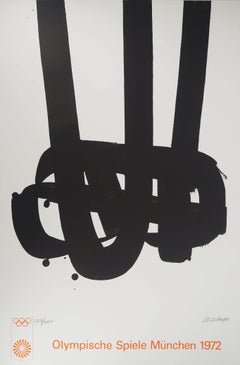 Lithograph n°29 - Original Hand Signed Lithograph (Olympic Games Munich 1972)