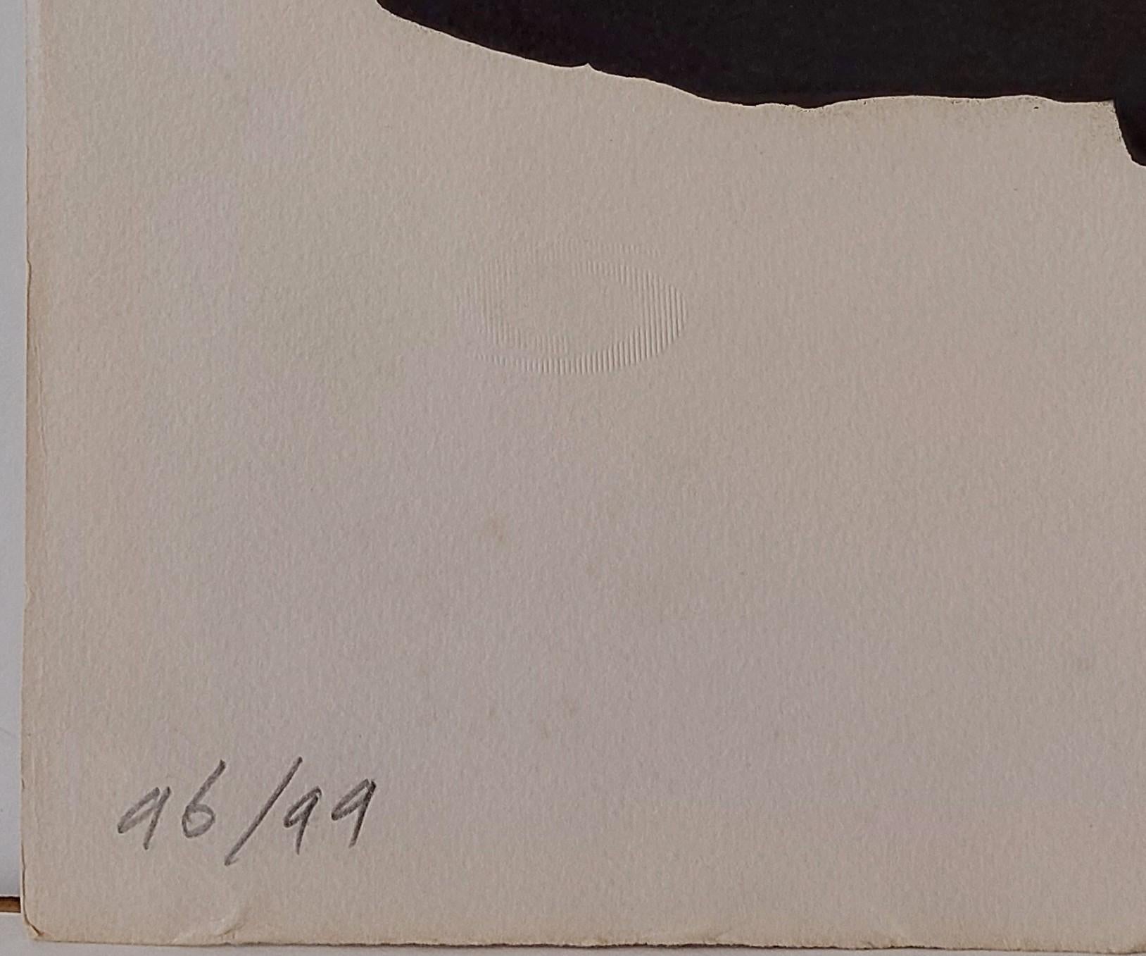Litografia n°38 - Print di Pierre Soulages