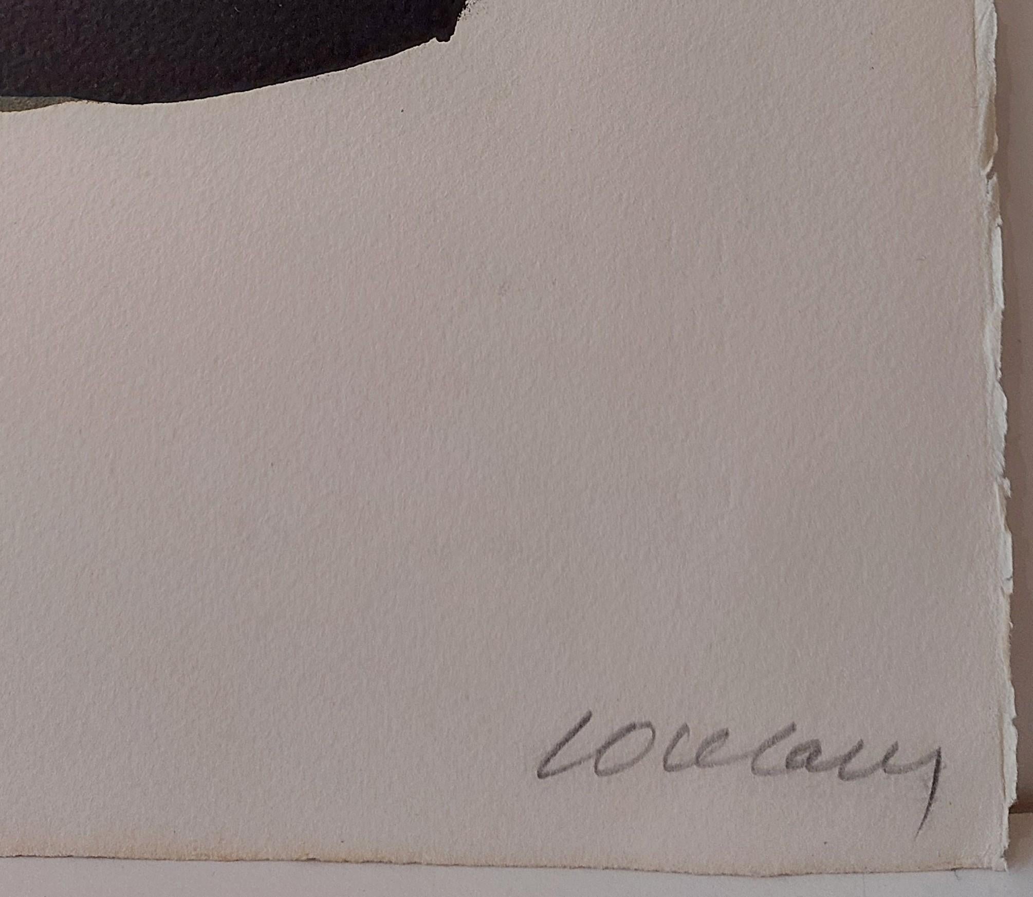 Litografia n°38 - Abstract Print Nero di Pierre Soulages