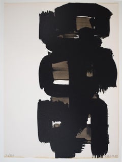 Lithograph no. 18 from: The Skin of Things - French Abstract Expressionism