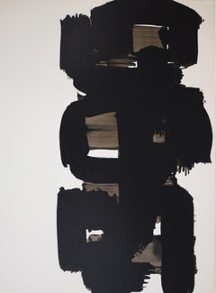 Lithographie n° 18 de : The Skin of Things - Expressionnisme abstrait français