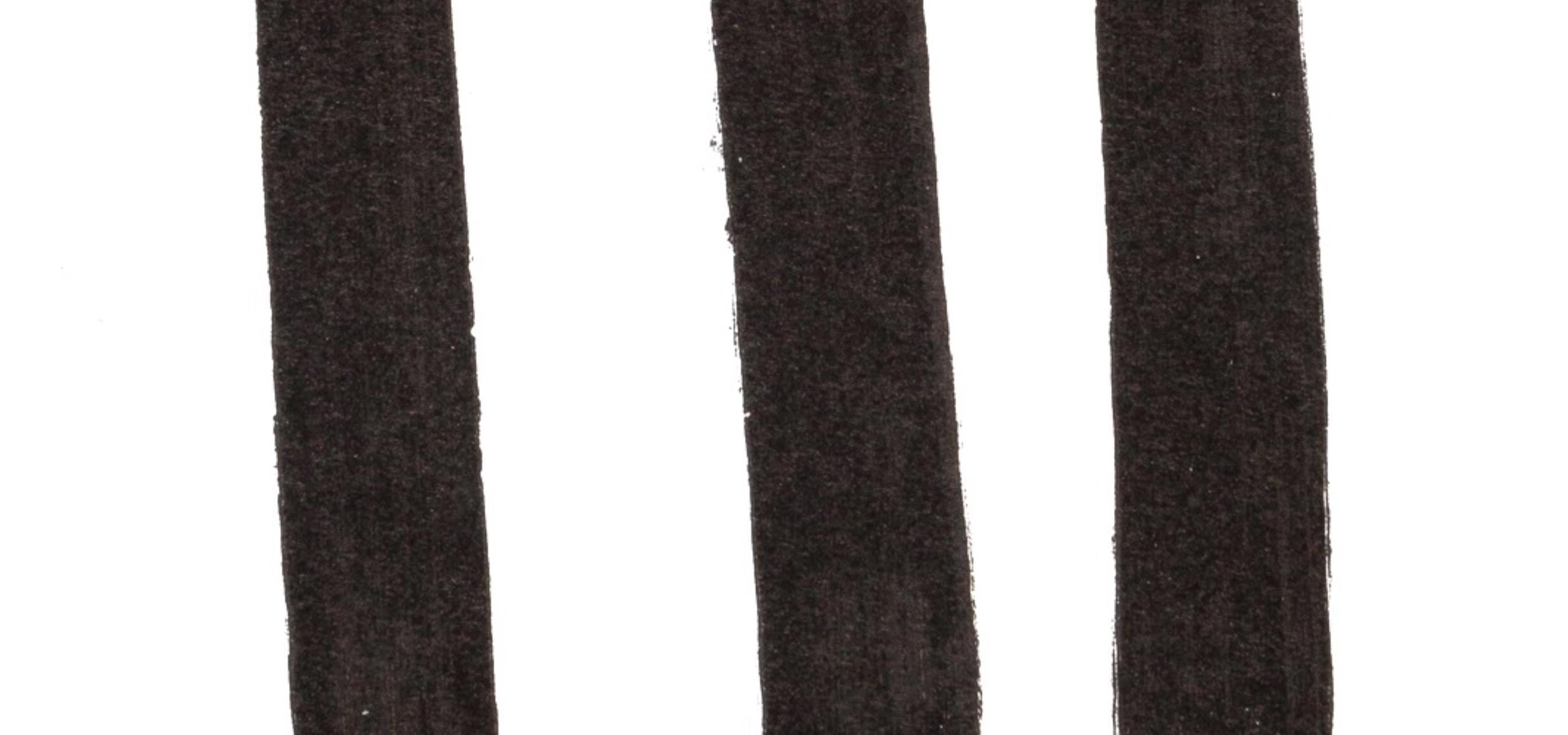 Litographie n°28 (Encrevé/Miessner 28), XXe siècle - Landscape Print Negro de Pierre Soulages