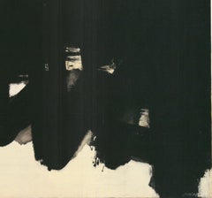 Peinture, June 1 1964 By Pierre Soulages