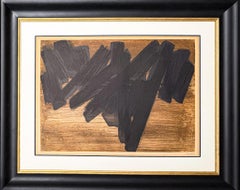 Pierre Soulages (1919–2022) - Eau-forte V - Etching on BFK Rives paper - 1956