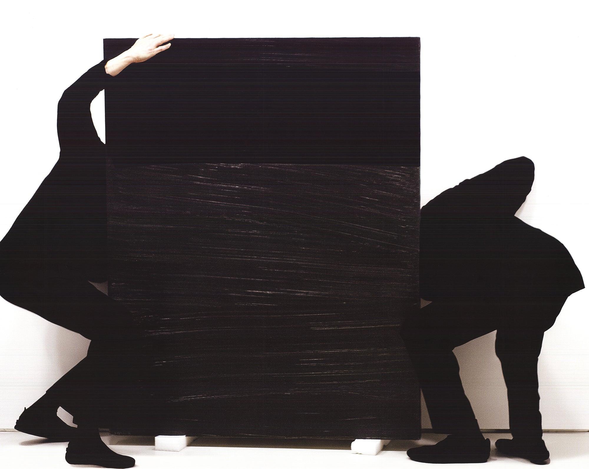 Pierre Soulages « Installation » 2018- Lithographie offset 1