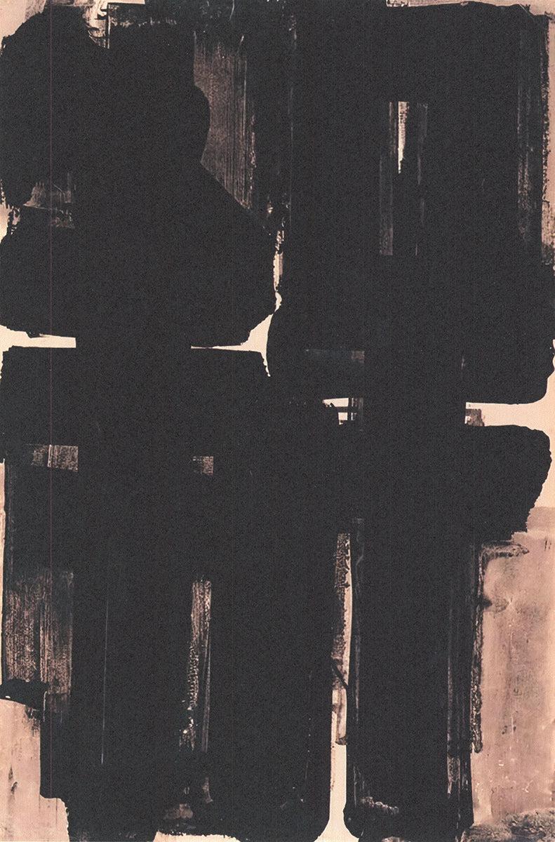 Pierre Soulages 'Ohne Titel (1952)' 2015- Lithograph For Sale 1