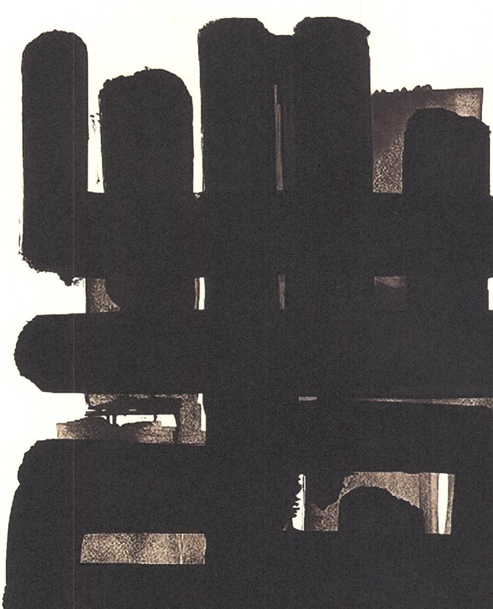 Pierre Soulages 'Ohne Titel (1955)' 2015- Lithograph For Sale 2