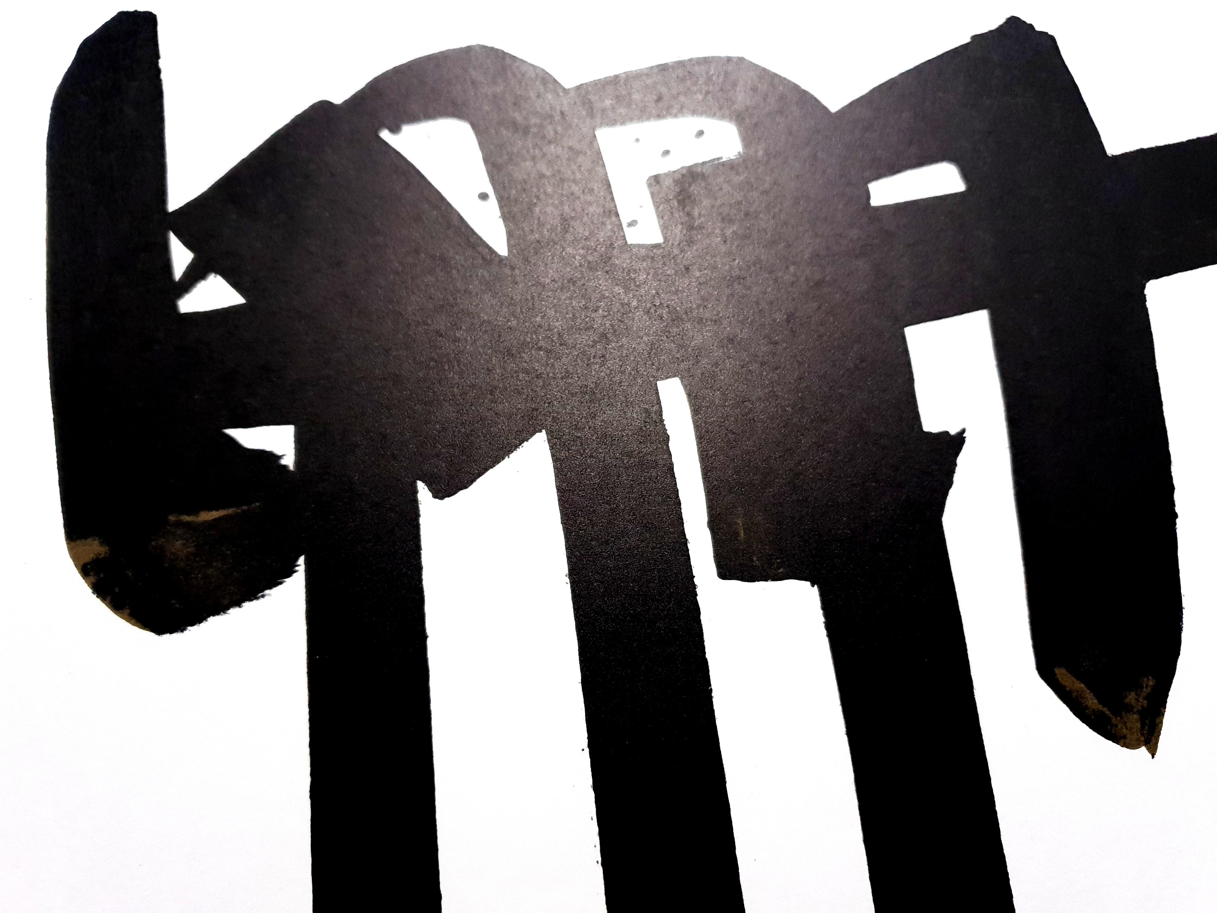 Pierre Soulages - Litografia originale in vendita 1