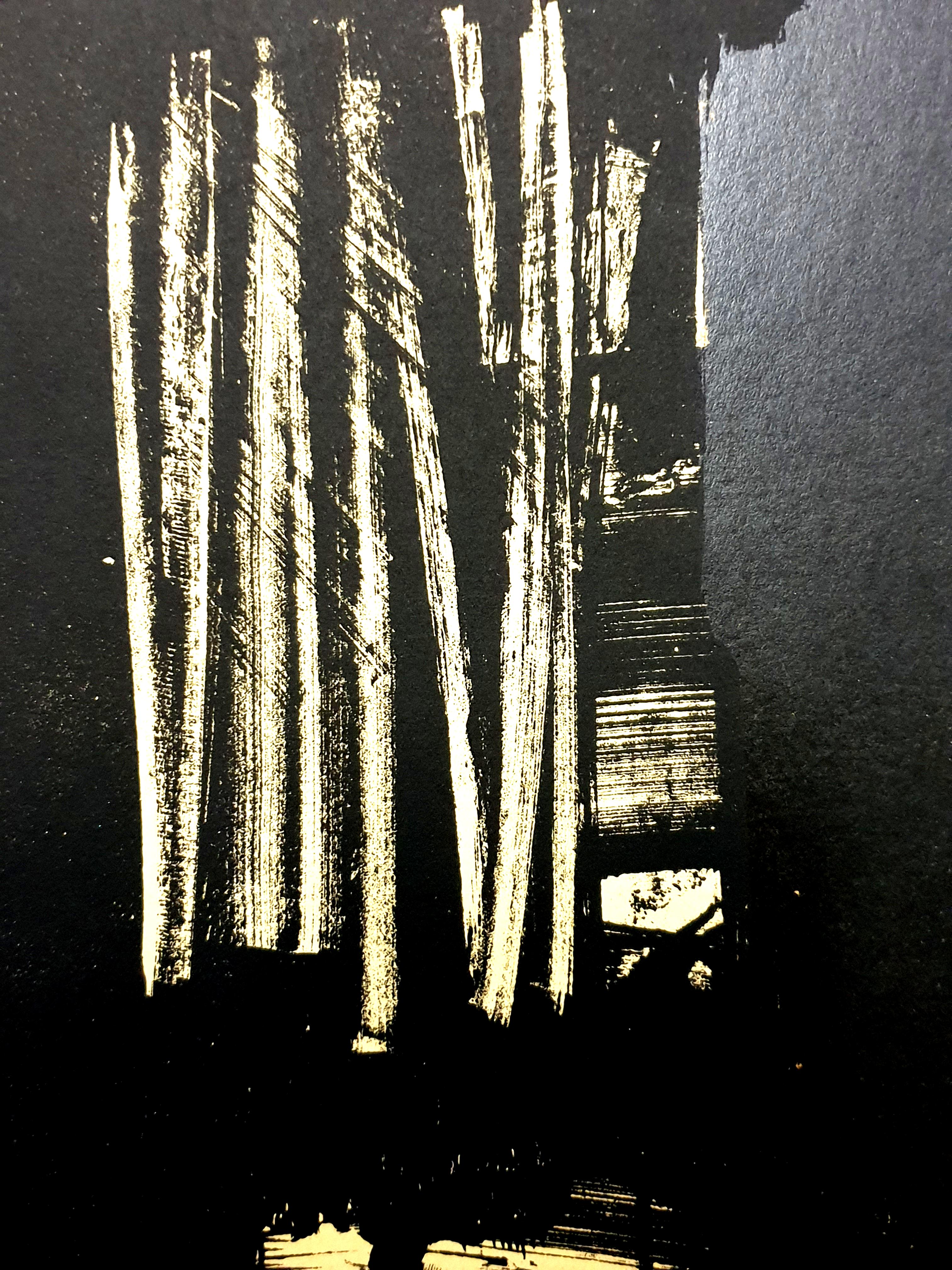 Pierre Soulages - Original Lithograph 1