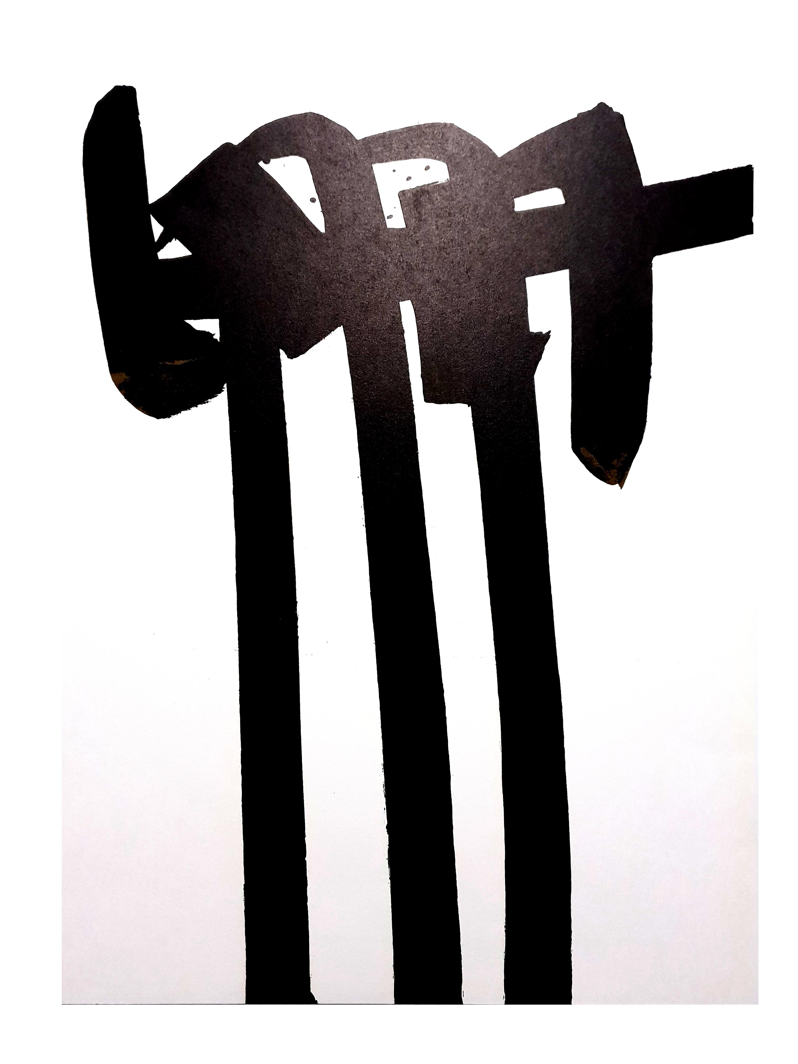 Pierre Soulages - Litografia originale in vendita 3