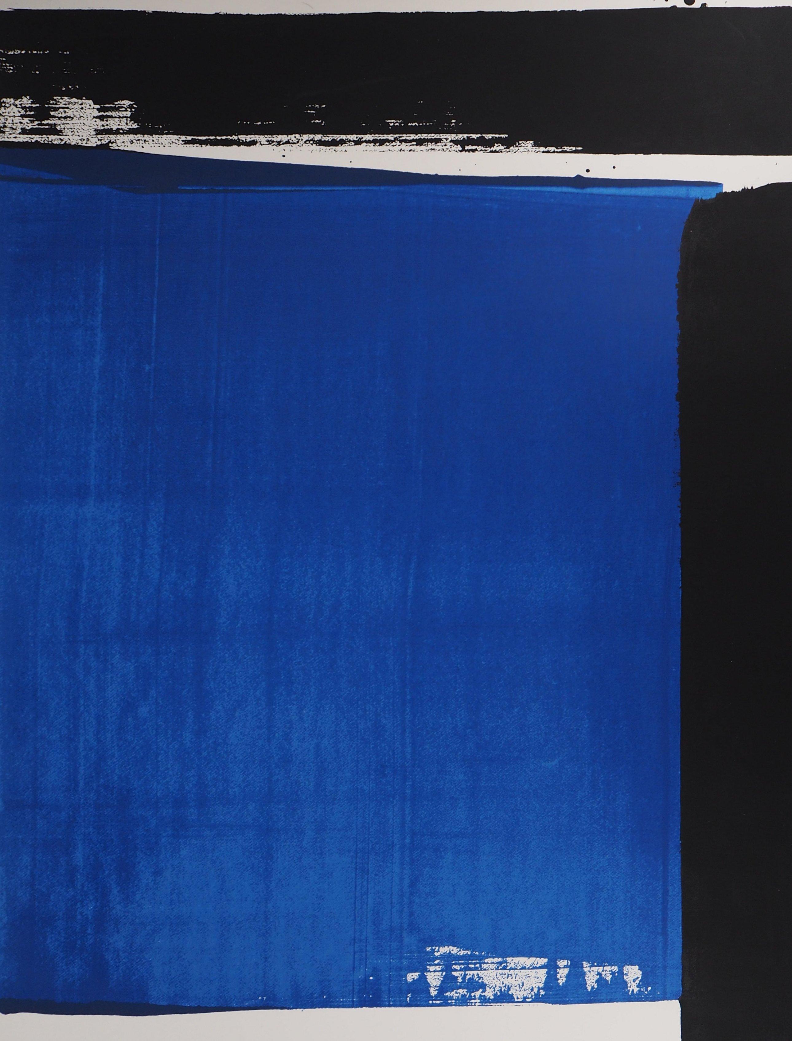 pierre soulages blue