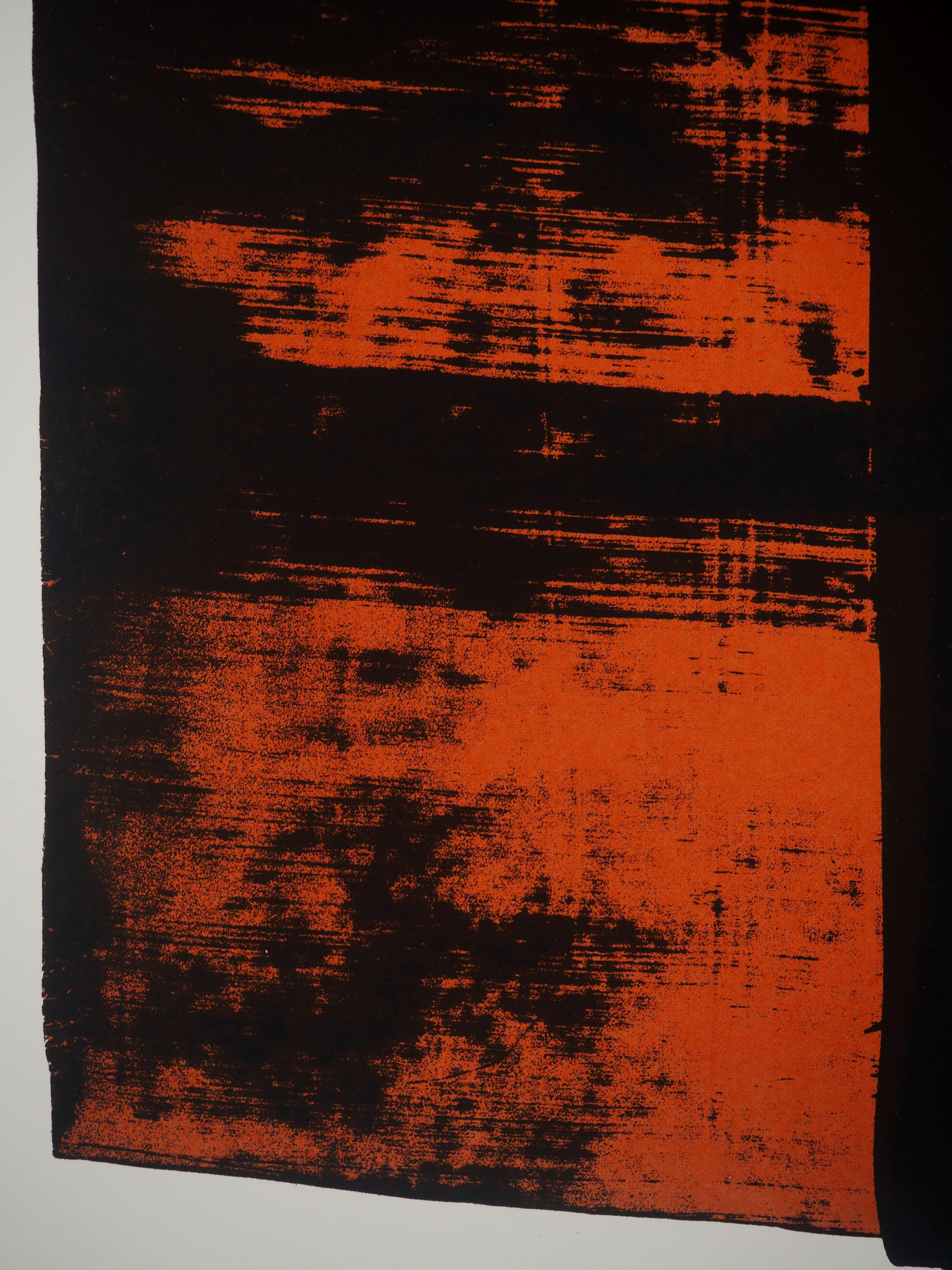 Sérigraphie no. 12 - Original Screenprint, Handsigned & / 75 (BNF #104) For Sale 1