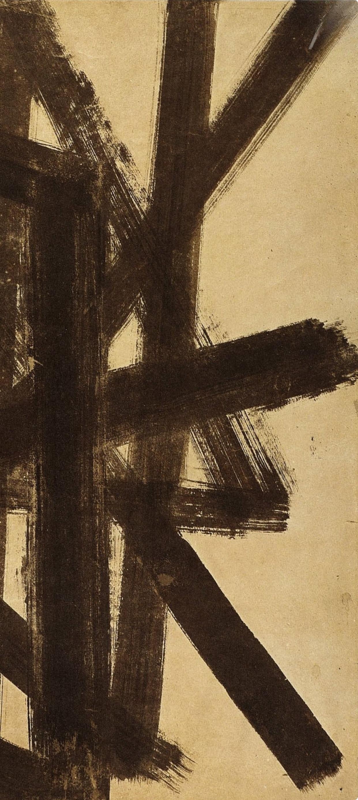 Soulages, Composition, Pierre Soulages, Peintres d'aujourd'hui (after) For Sale 1