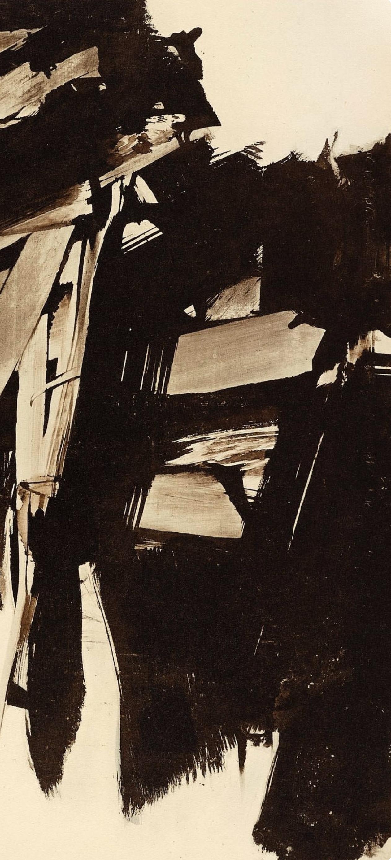 Soulages, Composition, Pierre Soulages, Peintres d'aujourd'hui (after) For Sale 3