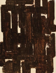 Vintage Soulages, Composition, Pierre Soulages, Peintres d'aujourd'hui (after)