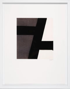 "Untitled" screenprint by artist Pierre Soulages from "Kinderstern" portfolio