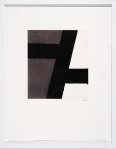 "Senza titolo", serigrafia dell'artista Pierre Soulages dalla cartella "Kinderstern".