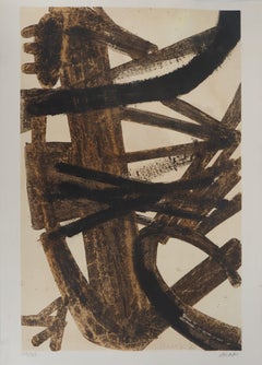 Walnut Stain (Antagonisms) - Lithograph, Handsigned & numbered / 150