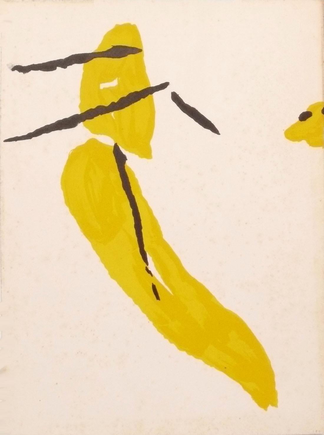 Pierre Tal-Coat und Alexander Calder Farblithographien 16,5 