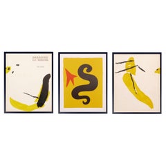 Pierre Tal-Coat and Alexander Calder Color Lithographs 16.5"H x 12.5"W