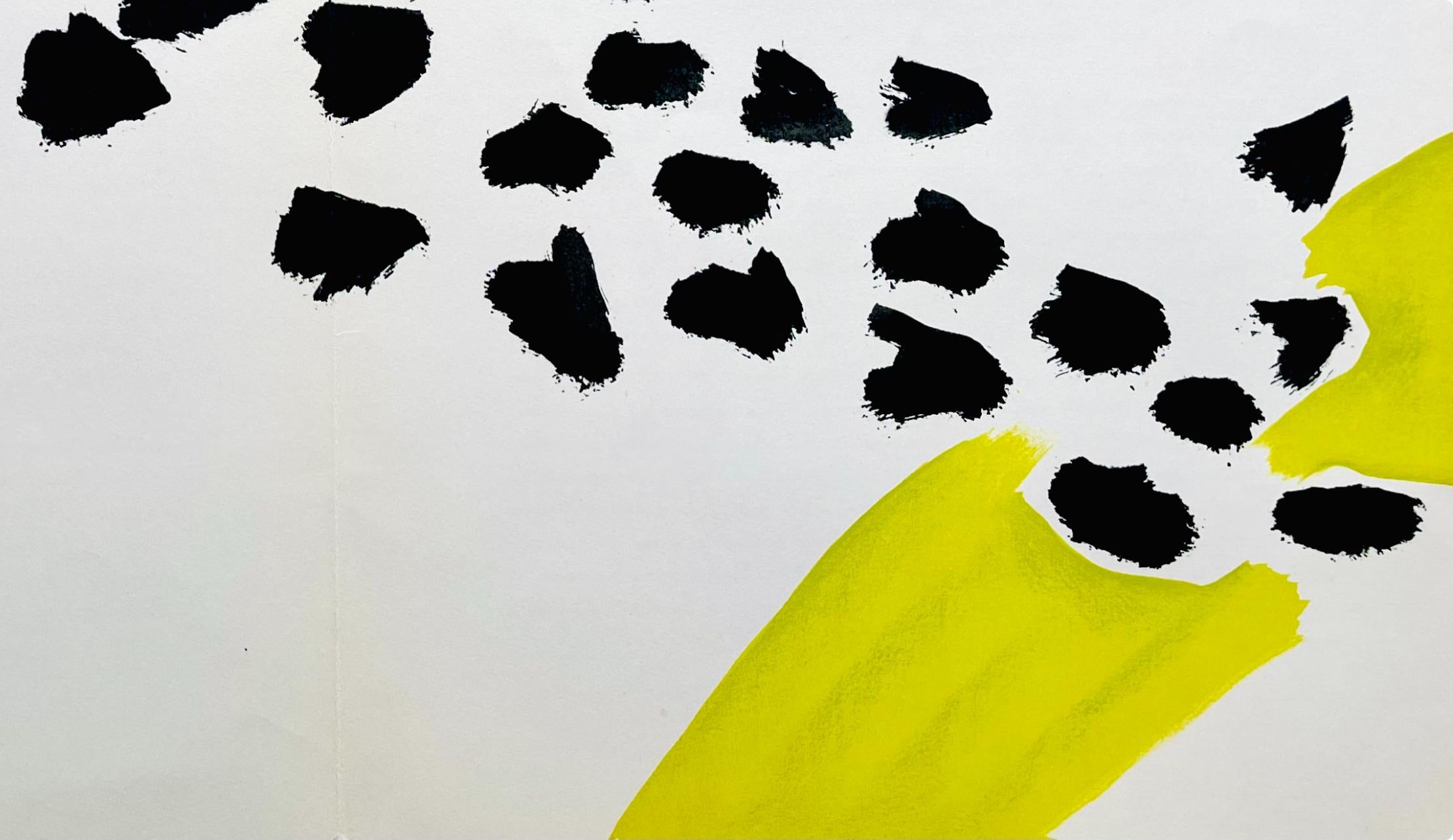 Tal-Coat, Composition, Derrière le miroir (after) - Print by Pierre Tal-Coat
