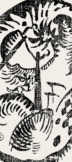 Tal-Coat, Composition, Derrière le miroir (after)