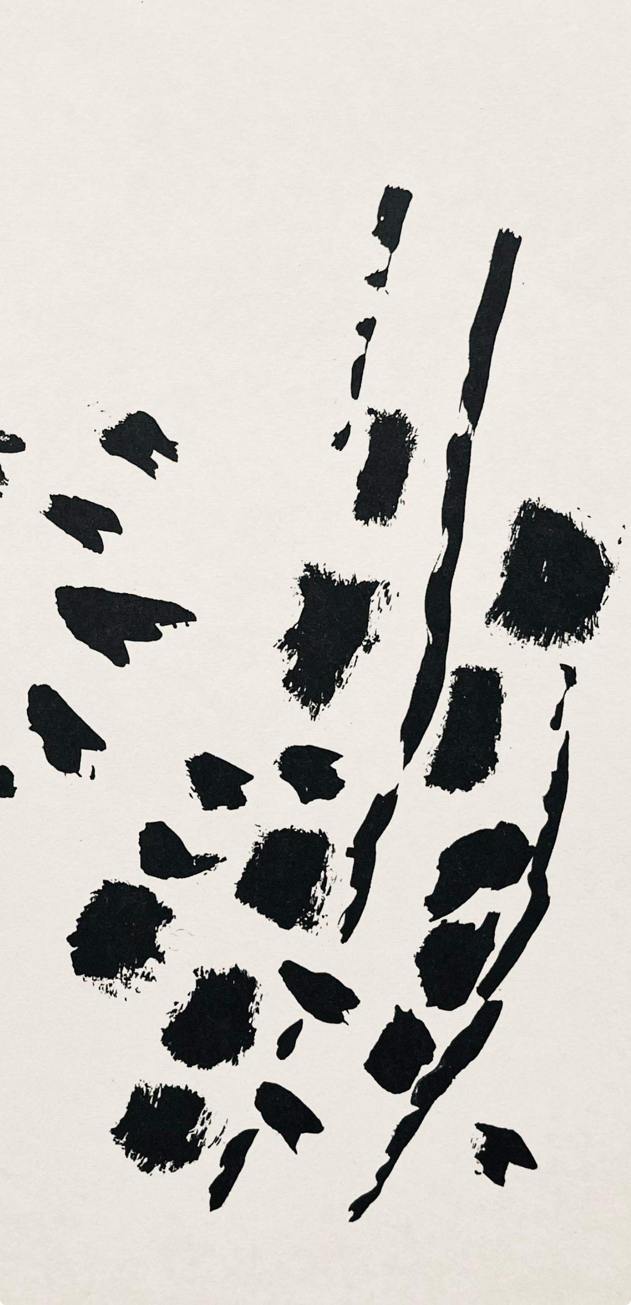 Tal-Coat, Composition, Derrière le miroir (after) - Modern Print by Pierre Tal-Coat