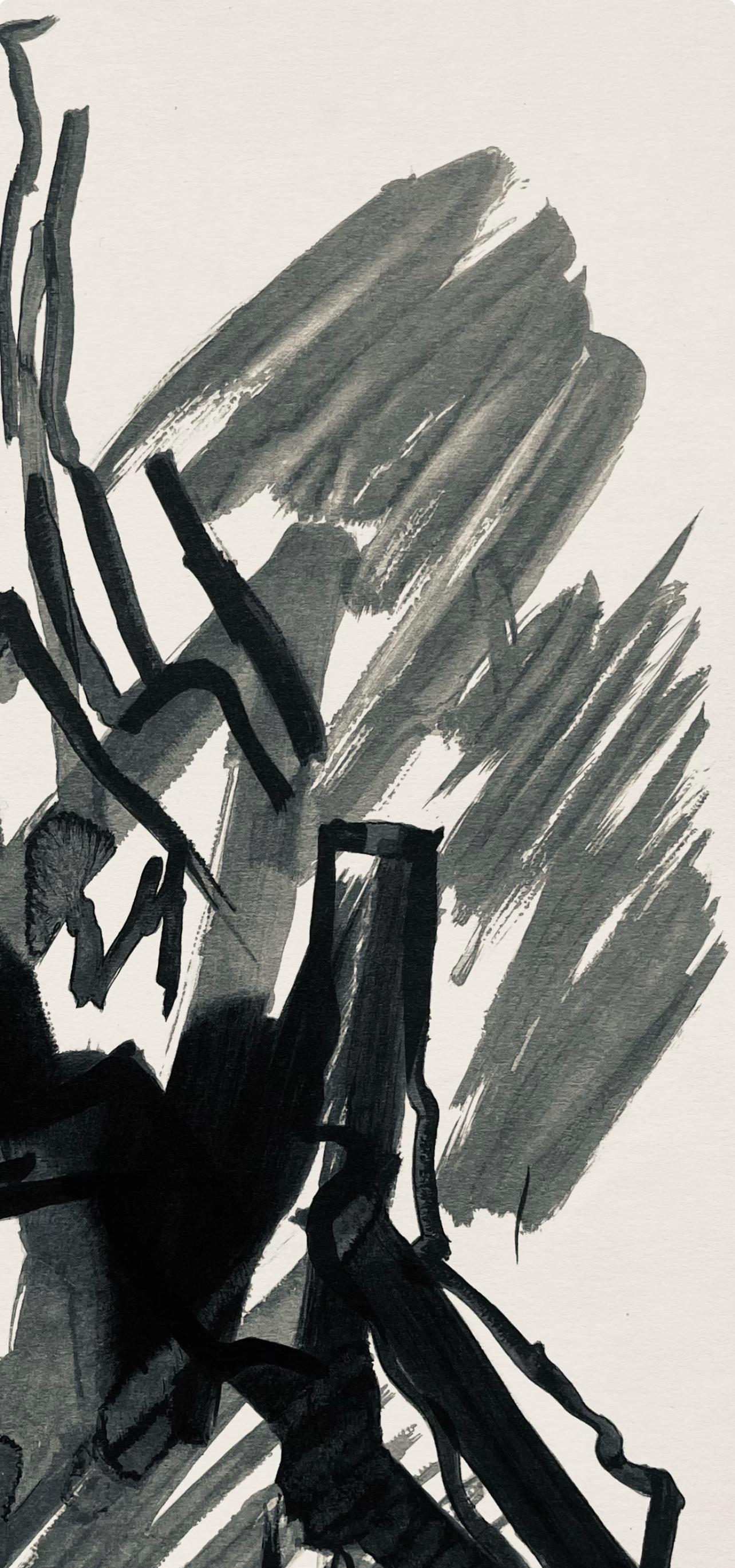 Tal-Coat, Composition, Derrière le miroir (after) - Modern Print by Pierre Tal-Coat