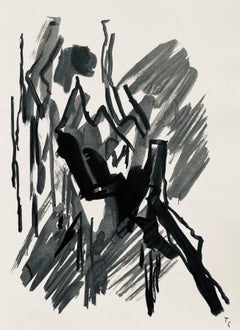 Tal-Coat, Composition, Derrière le miroir (after)