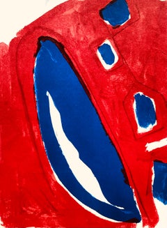 Tal-Coat, Composition, Derrière le miroir (after)