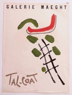 Tal-Coat Exhibition Poster - Original Offset Print - 1960 ca.