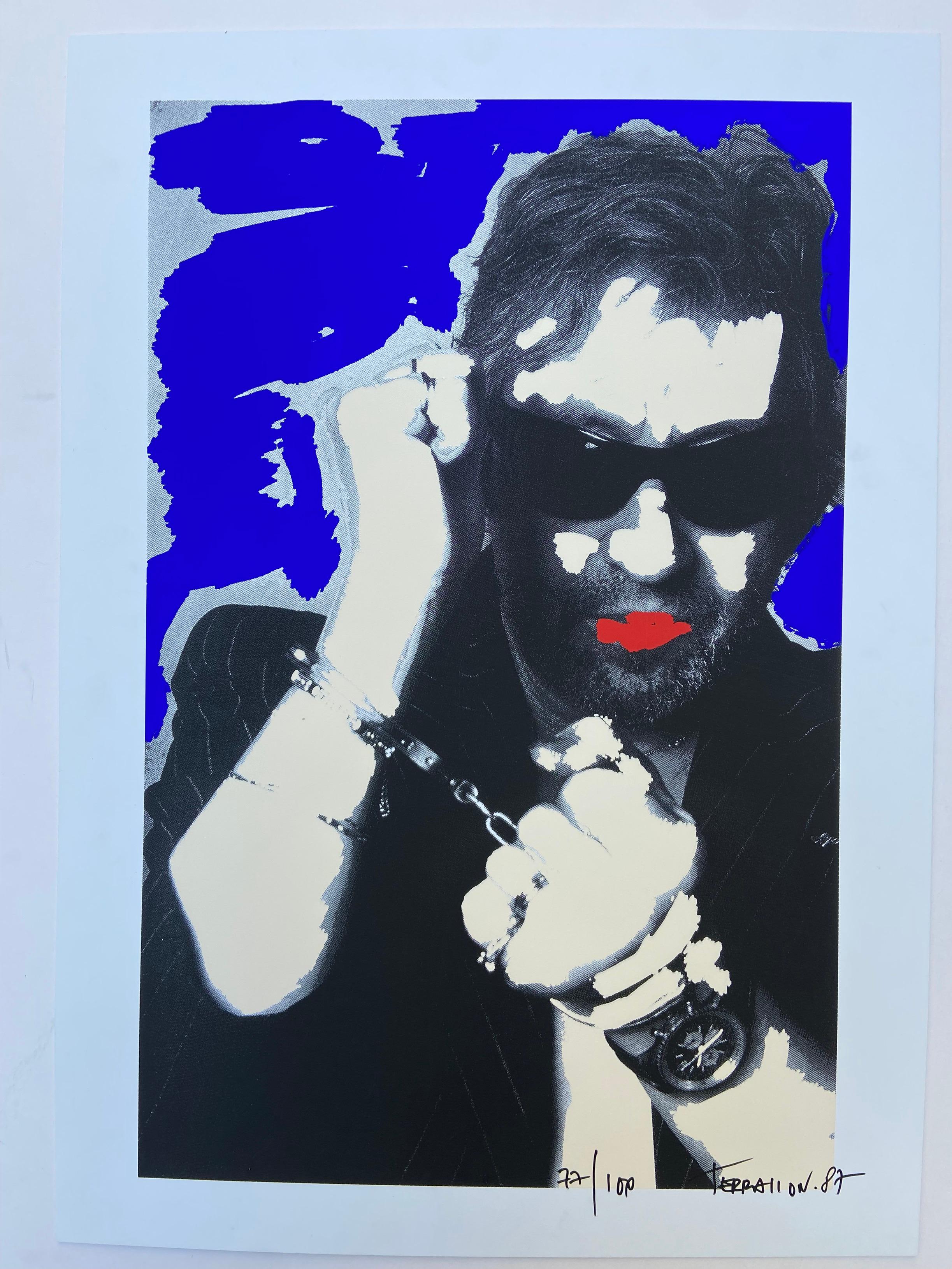 Portrait Print di Pierre Terrasson  - Gainsbourg - Pierre Terrasson