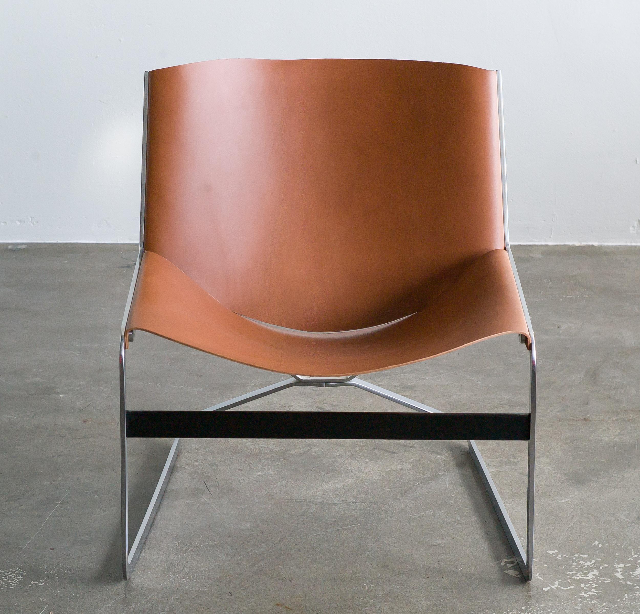 Mid-Century Modern Pierre Thielen Lounge Chair 