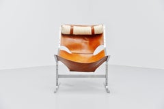 Pierre Thielen Sling Lounge Chair Metz & Co., Holland, 1960s