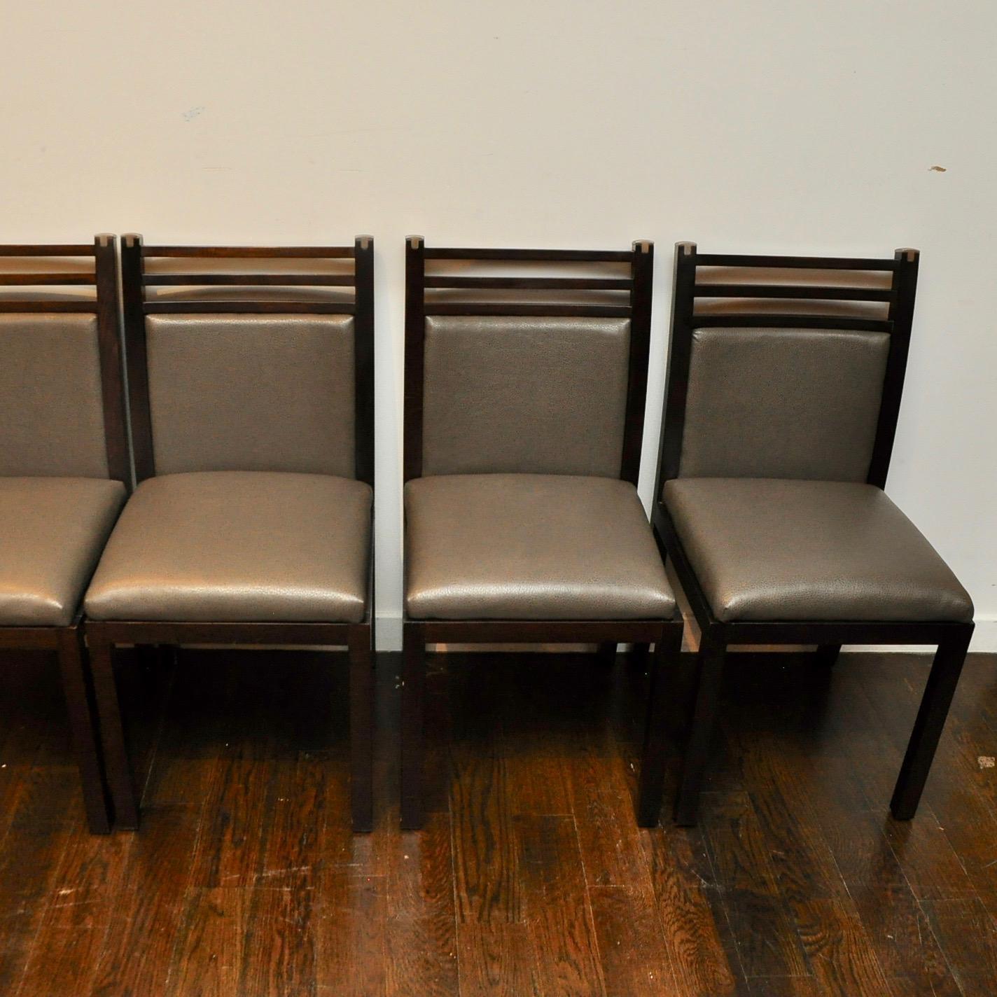 French Pierre Vandel Dining Chairs