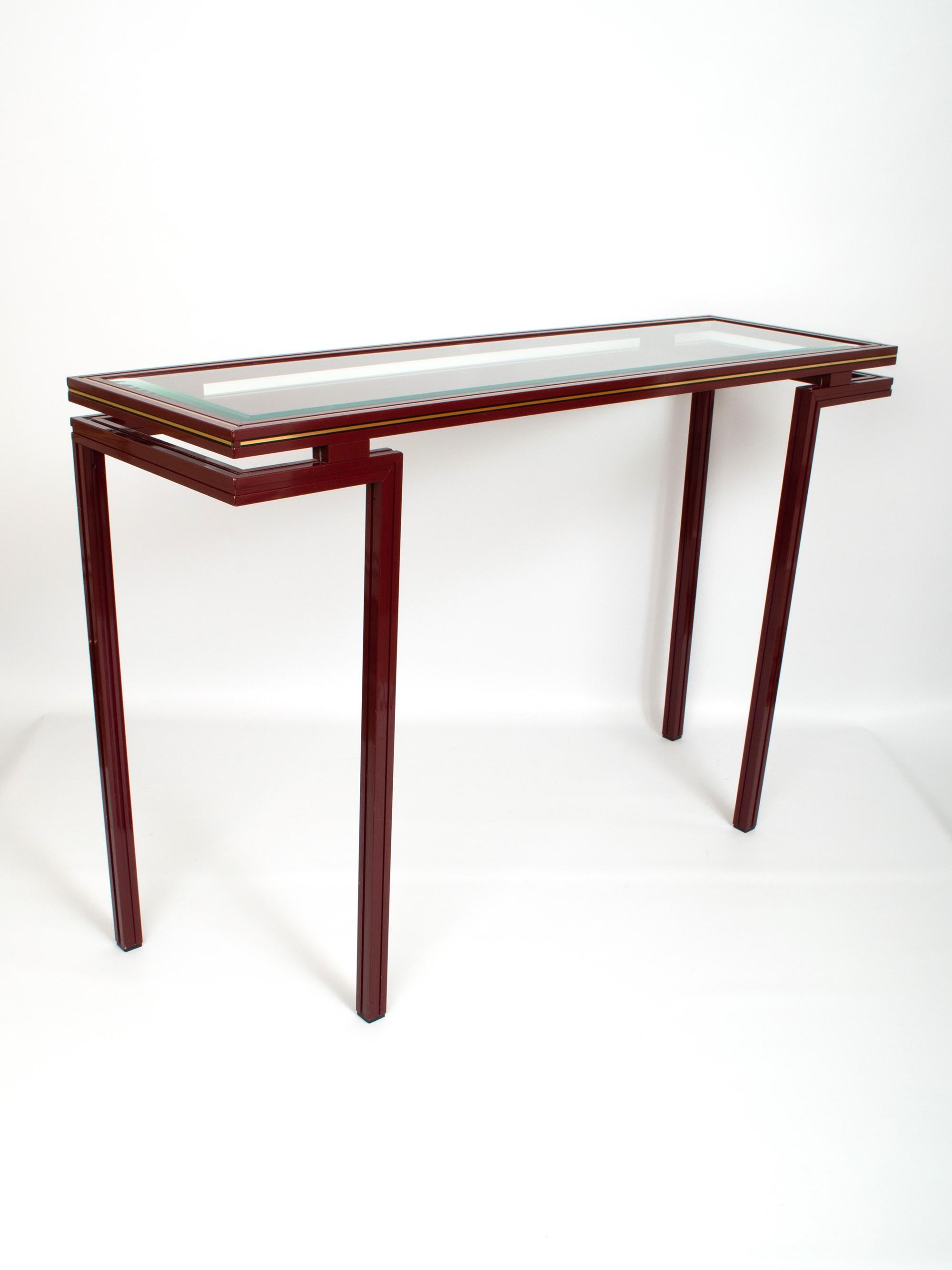 Pierre Vandel Paris Console Table, France, circa 1970 In Good Condition In London, GB