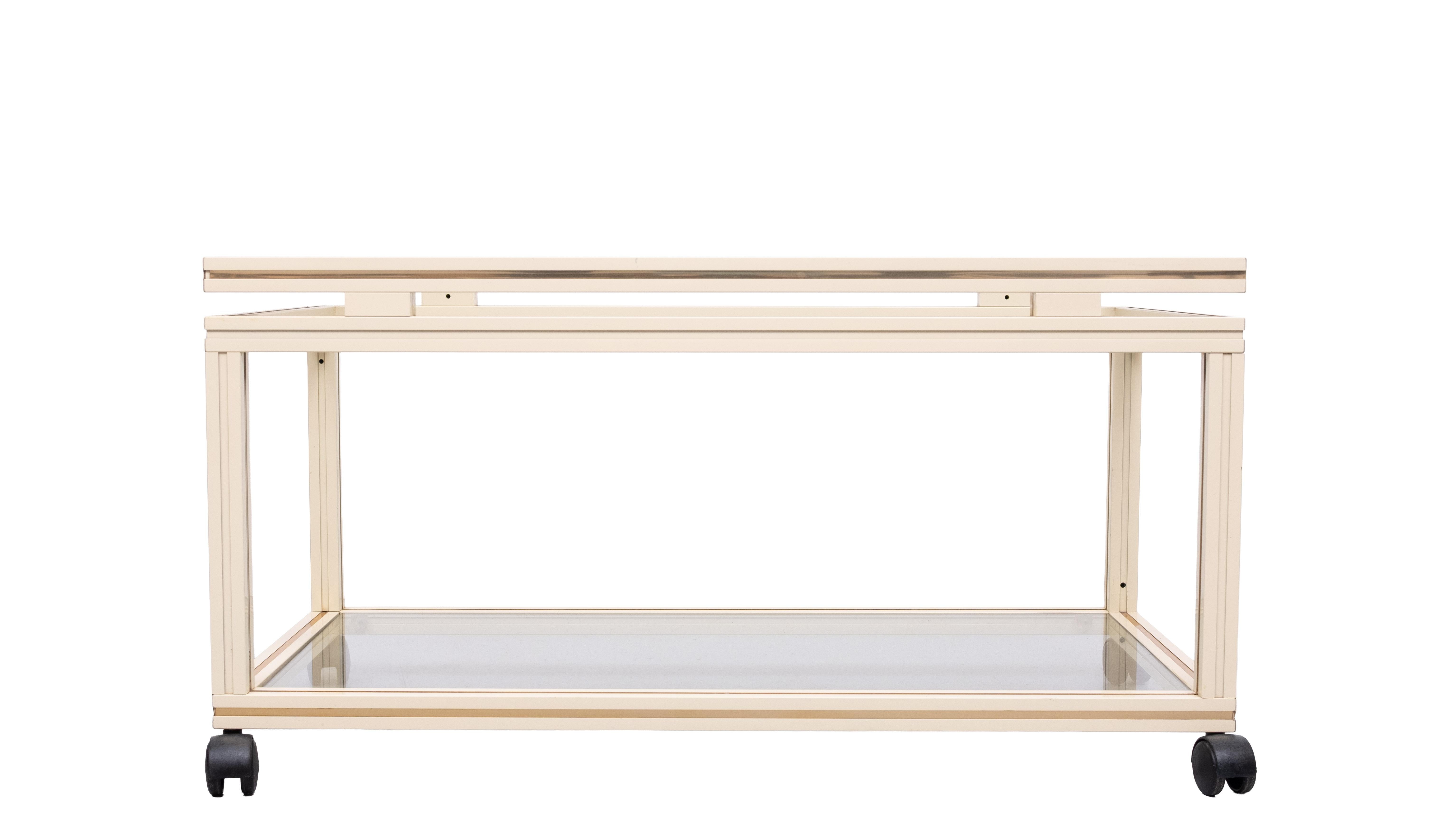 Pierre Vandel Paris Serving Table 1970s France Bon état - En vente à Den Haag, NL