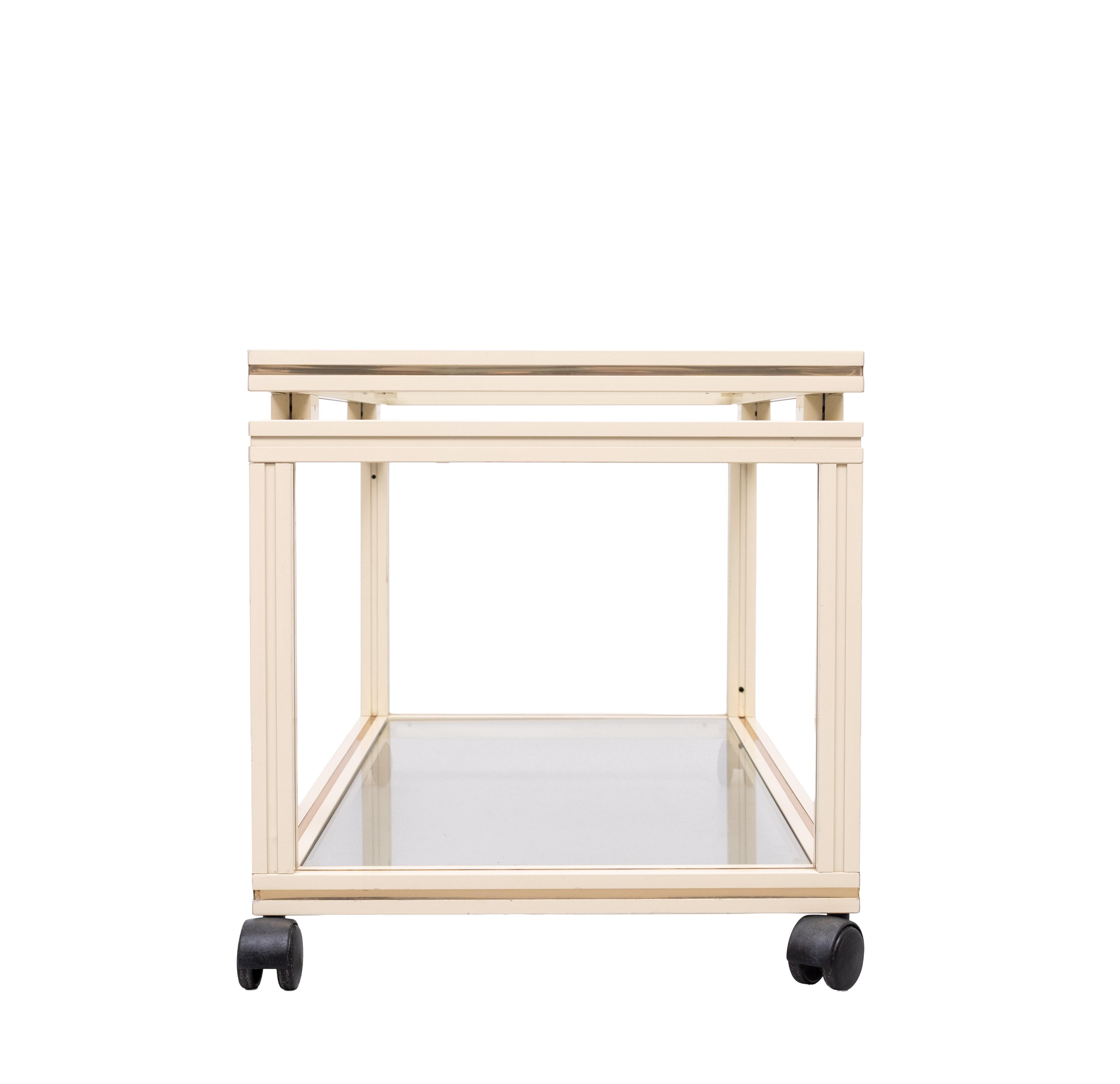 Fin du 20e siècle Pierre Vandel Paris Serving Table 1970s France en vente