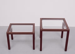 Pierre vandel side tables 1970s France